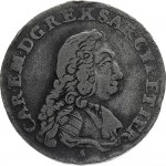 129D 5 soldi 1741 Scudo a cartoccio 2° tipo Torino Mistura di argento