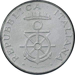 1996D 100 lire 1981 Palazzo Accademia navale Roma Acmonital