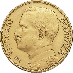 1327D 50 lire 1926 Italia aratrice 1° tipo Roma Oro