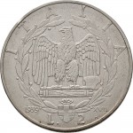1609R 2 lire 1939 XVII Aquila romana 2° tipo Roma Acmonital