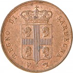 1010D Centesimo 1842 Valore Torino Rame