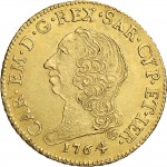 226D Doppia da 4 scudi 1764 Scudo rotondo Torino Oro