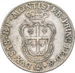 423R Quarto di scudo 1768 Scudo a cartoccio Torino Argento