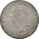 264D Scudo da 6 lire 1757 Scudo rotondo Torino Argento