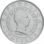 2540D 1 lira 1999 Storia della Lira (Quadriga Briosa) 1° tipo Roma Argento