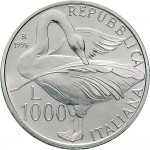 2512D 1.000 lire 1996 Eugenio Montale Roma Argento