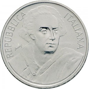 2536D 1.000 lire 1999 Vittorio Alfieri Roma Argento