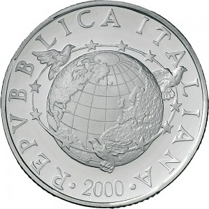 2542D 10.000 lire 2000 Anno Duemila (L