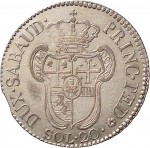 563R 20 soldi 1794 Scudo a cartoccio Torino Mistura di argento