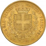 1030R 20 lire 1860 Scudo sannitico Genova Oro