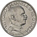 1410D 2 lire 1924 Fascio littorio Roma Nichelio