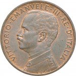 1521D 5 centesimi 1908 Italia marinara Roma Rame