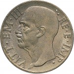 1662D 10 Centesimi 1940 XVIII Scudo semirotondo 2° tipo Roma Rame