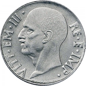 1653D 20 centesimi 1940 XVIII Italia fascista 2° tipo Roma Acmonital