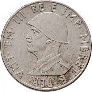 1745D 0,50 lek 1939 XVIII Aquila bicipite Roma Acmonital
