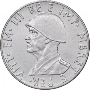 1738D 2 lek 1940 XVIII Aquila bicipite Roma Acmonital